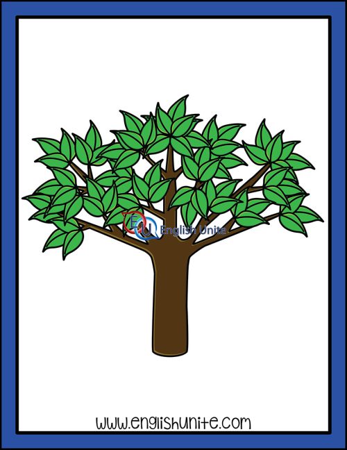 clip art - fall tree 1