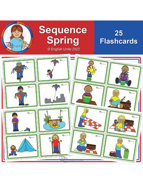 flashcards - spring sequence