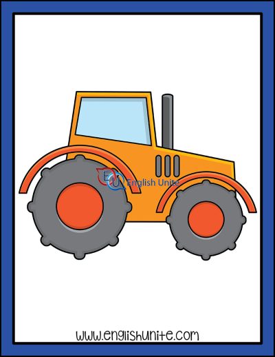 clip art - tractor