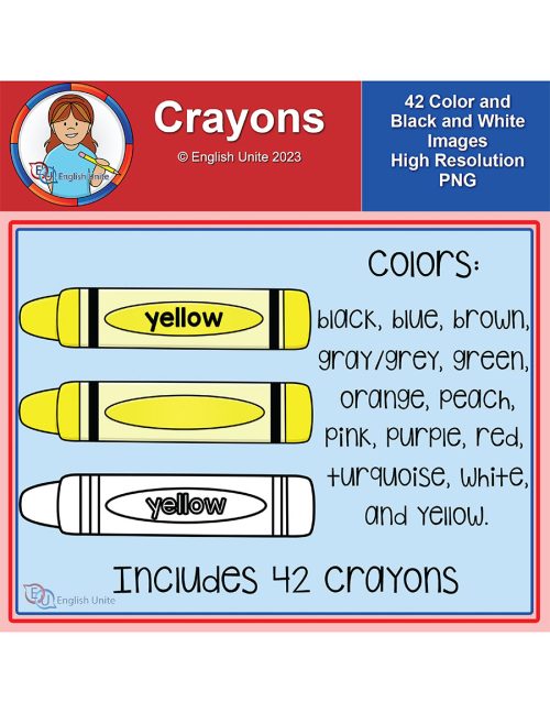 clip art - crayons