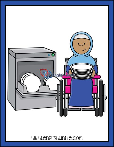 clip art - do dishes 2