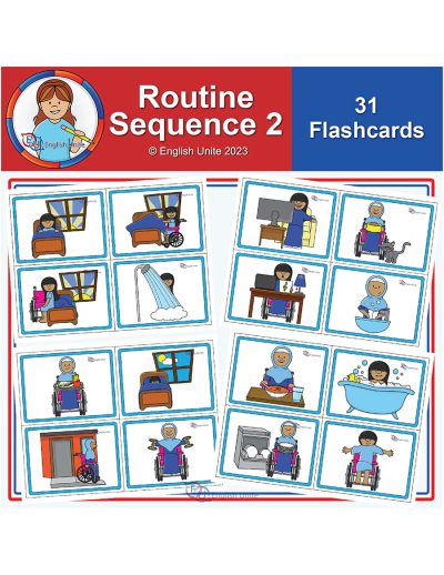 flashcards - routine sequence pack 2