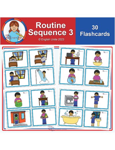 flashcards - routine sequence pack 3