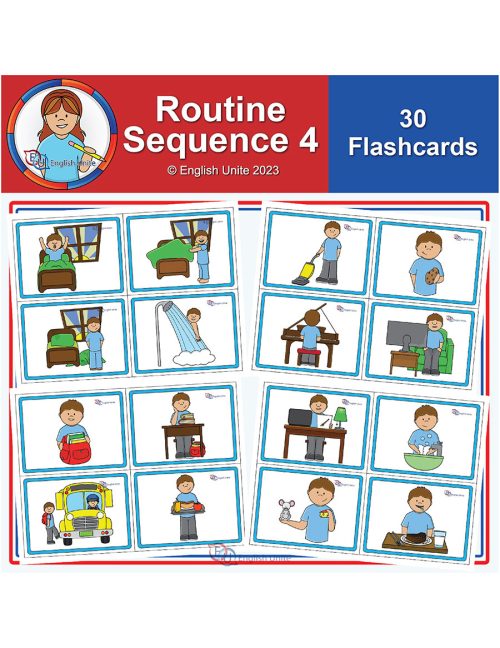 flashcards - routine sequence pack 4