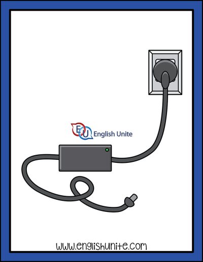 clip art - computer charger