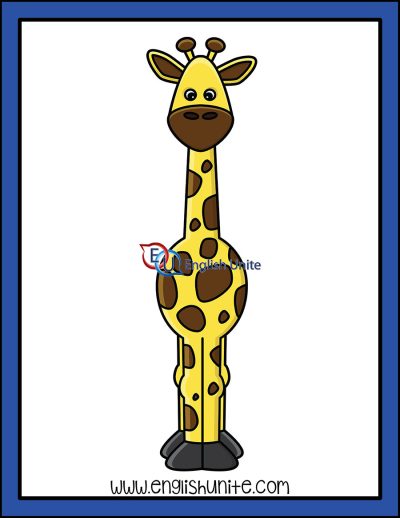 clip art - giraffe