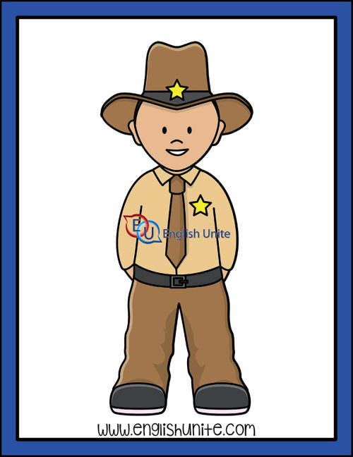 clip art - sheriff