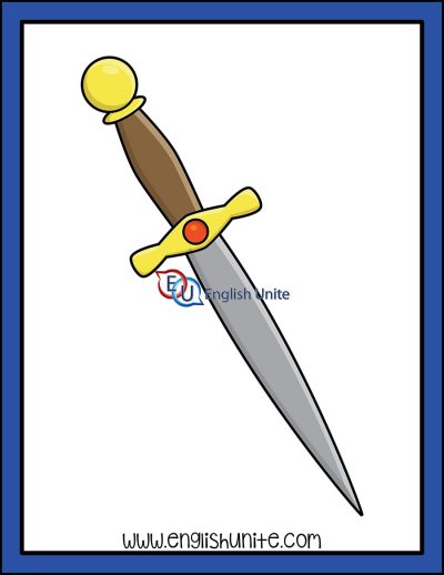 clip art - dagger