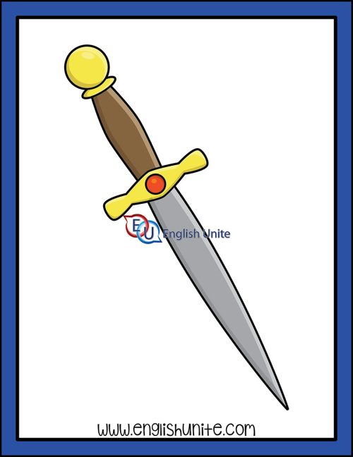 clip art - dagger