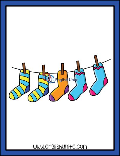 clip art - odd socks