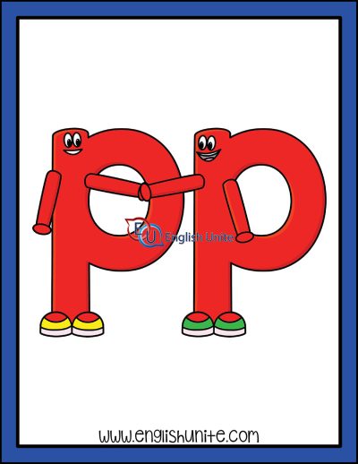 clip art - double consonant pp characters