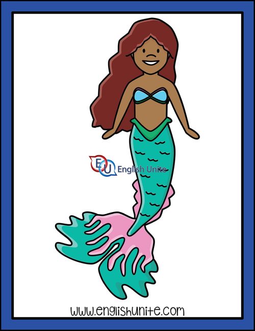 clip art - the little mermaid