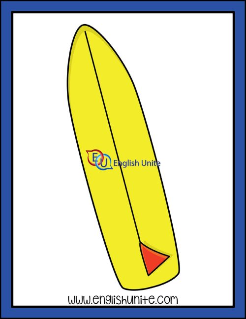 clip art - surfboard