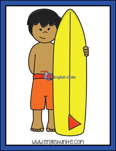 clip art - summer surf