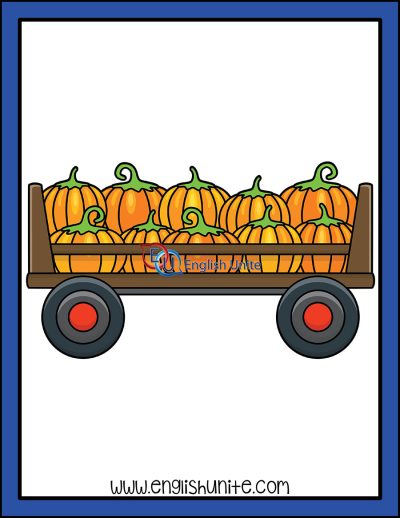 clip art - counting pumpkins ten
