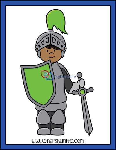 clip art - homophone knight