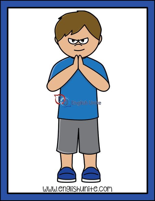 clip art - mean character