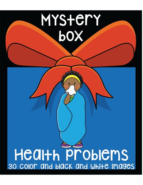 clip art - health problems mystery box