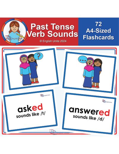 flashcards - A4 past tense verb sounds
