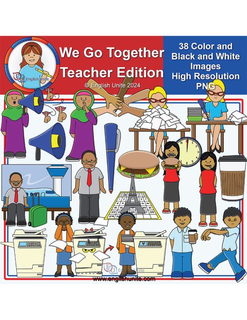 clip art - we go together - teacher edition