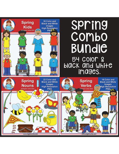clip art bundle - spring