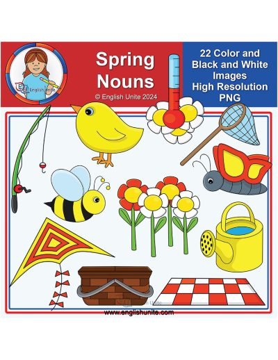 clip art - spring nouns