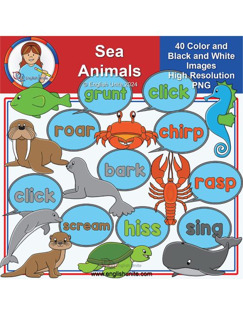 clip art - sea animals