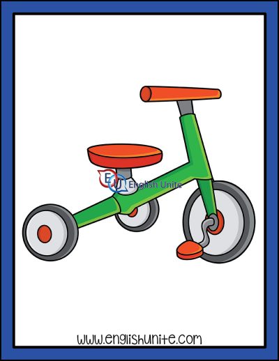 clip art - tricycle