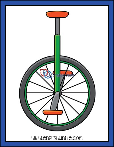 clip art - unicycle